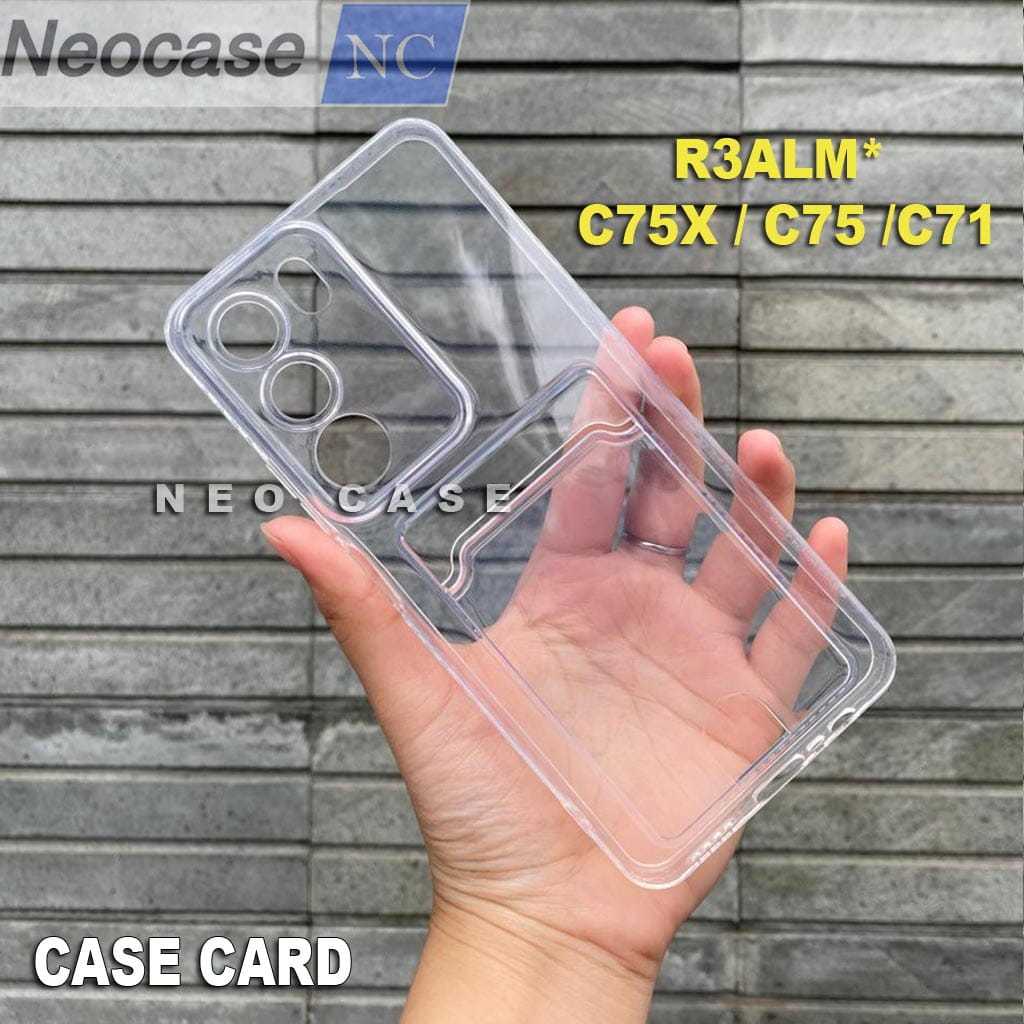 REALME C75X / C75 / C71 Card Case เข้ากันได้กับ REALME C75X / C75 / C71 - ช่องใส่การ์ด PLAIN