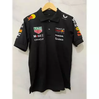 เสื้อโปโล f1 redbull Max Verstappen เสื้อโปโลสูตร 1 ผ้าฝ้ายพรีเมี่ยม kcs เครื่องแต่งกาย