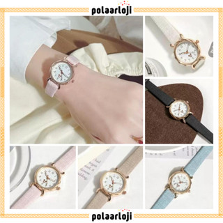 PA Jam Tangan Quartz Strap PU Analog Casual Gaya Retro Wanita Persegi Watch Korean Fashion Body Belimbing RM270