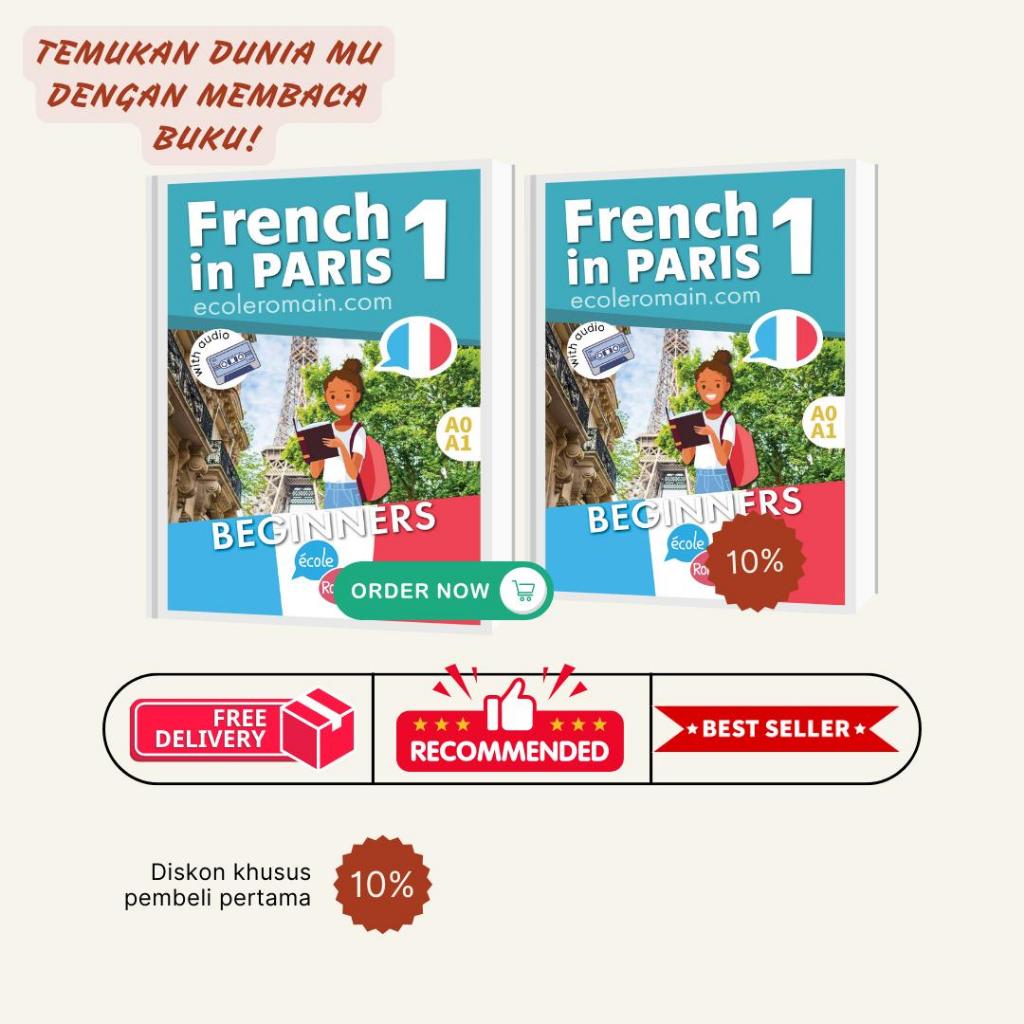 คอลเลกชันหนังสือพิมพ์ - หนังสือเริ่มต้น French In Paris 1
