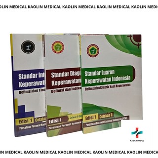 3 BUKU SDKI,SIKI,SLKI (3S) EDISI PERTAMA CETAKAN BARU.