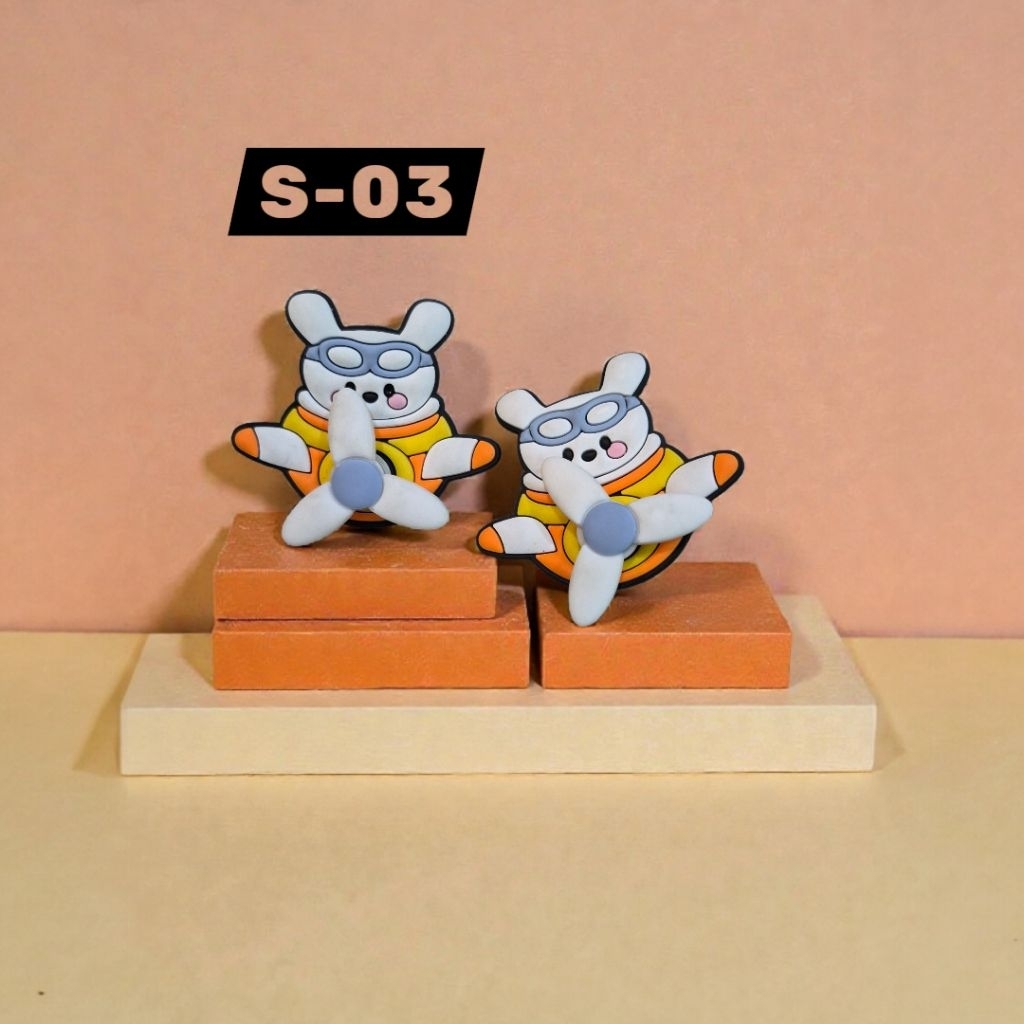 Jibbits Charm Set รองเท้าแตะอุปกรณ์เสริม Baim Sticth CapyBara Labubu