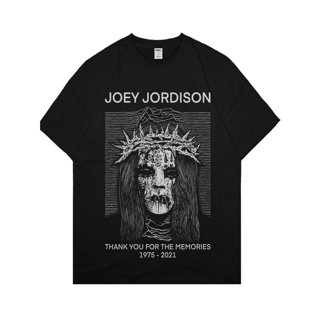 Joey Jordison band เสื้อยืด Tribute to Joey Jordison สีดํา Unisex Cotton Combed 24s Premium