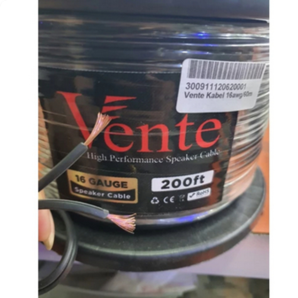 (Auto_imp) 8AWG 14AWG 16AWG VENTE 1ROLL สายลําโพง