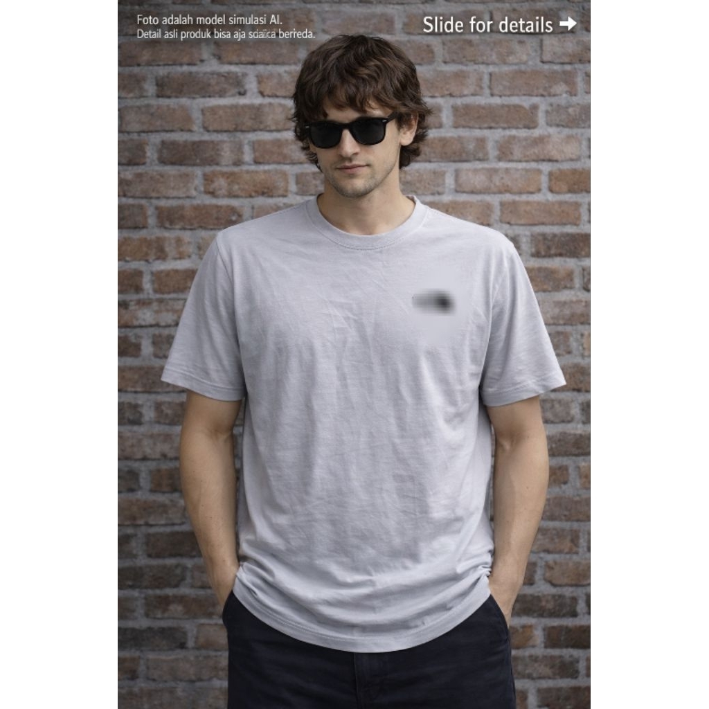 เสื้อยืด THE N**TH F**E 0R1 ไซส์ L over fit XL (P69 x L59)