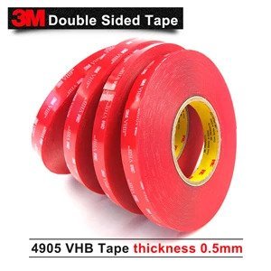 3M VHB 4905 เทปใส 20mm X 4.5m ความหนา 0.5mm