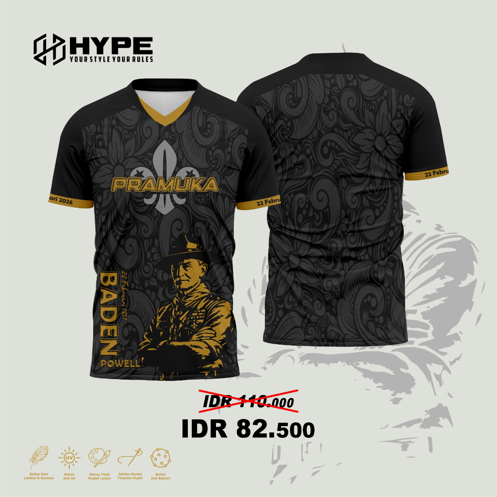 เสื้อ BADEN POWELL 2026 Limited Edition - เสื้อแข่ง BADEN POWELL - PD