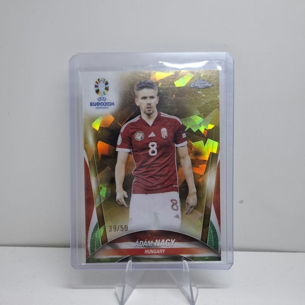 Topps Chrome Euro Adam Nagy Hungary Limit Football Card 39/50