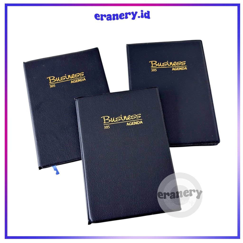 A5 AGENDA BOOK / BLACK AGENDA / A5 NOTEBOOK