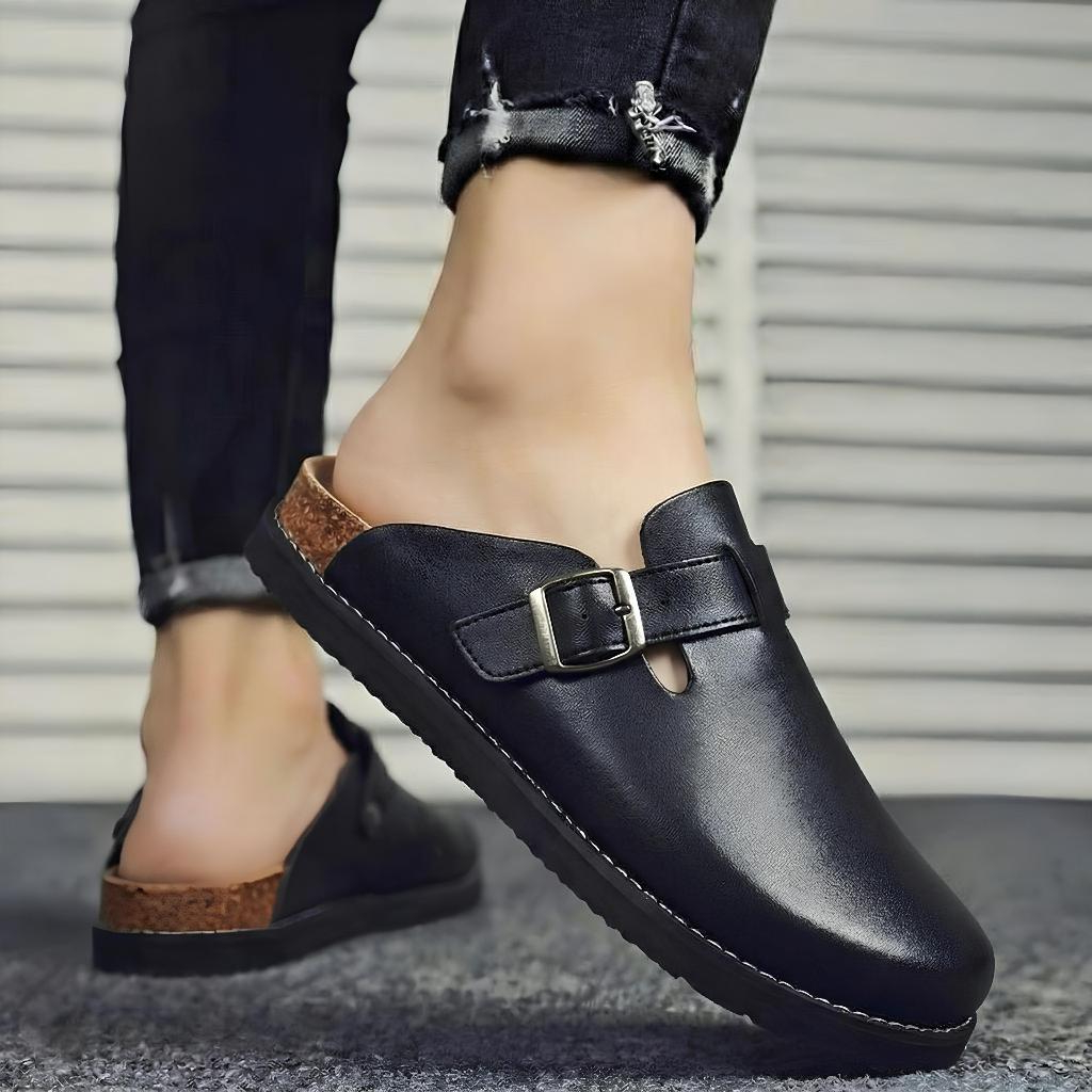 SIGMA PROJECT - รองเท้าแตะผู้ชาย รองเท้าแตะ รองเท้าแตะ Boston Slop