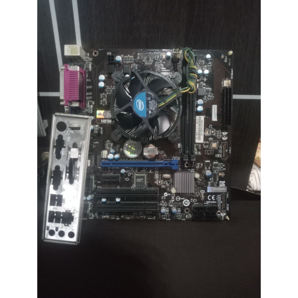 เมนบอร์ด H81 DDR3 Intel i5 4460 วินาทีปกติ