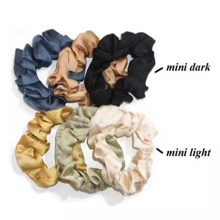 Harmony0126 Hair Ties 3 ชิ้น/เซ็ต Scrunchie - ที่วางหางม้า / ผูกผมสําหรับ Hijab Buns / ฮิญาบเย็น