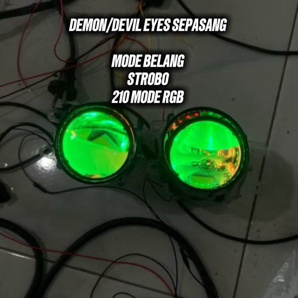 DEMON DEVIL BILED RGB MODE BELANG 210 โหมด RGB 12VOLT