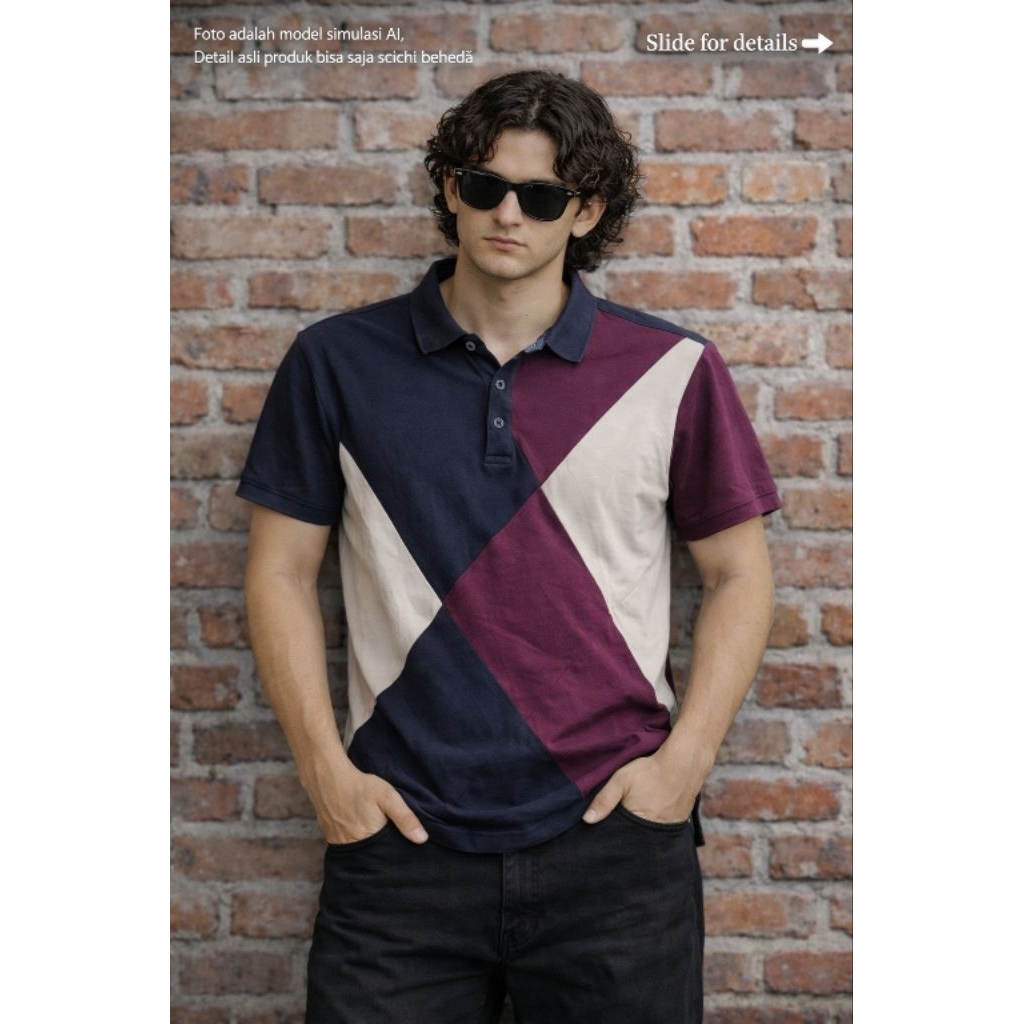 เสื้อโปโล DINKUM 0R1 ไซส์ S (P59 x L46)