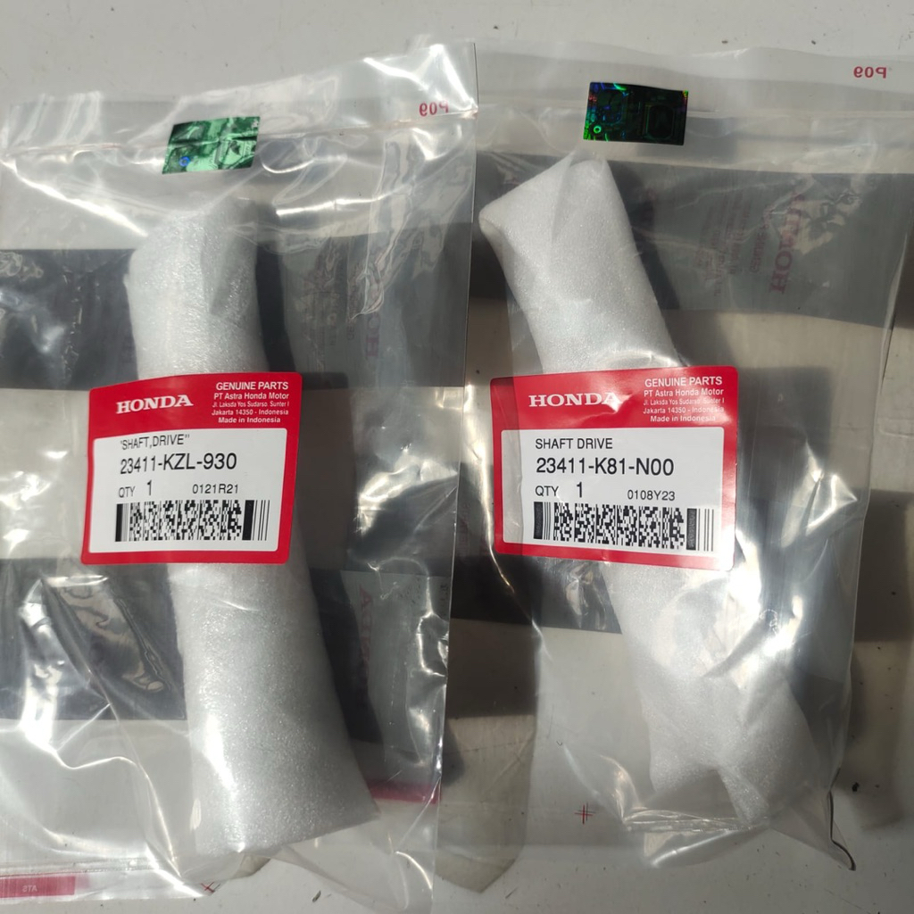 23411-KZL-930 SHAFT DRIVE As pully Beat fi pop eco street Vario 110 Spacy fi Scoopy esp original 234