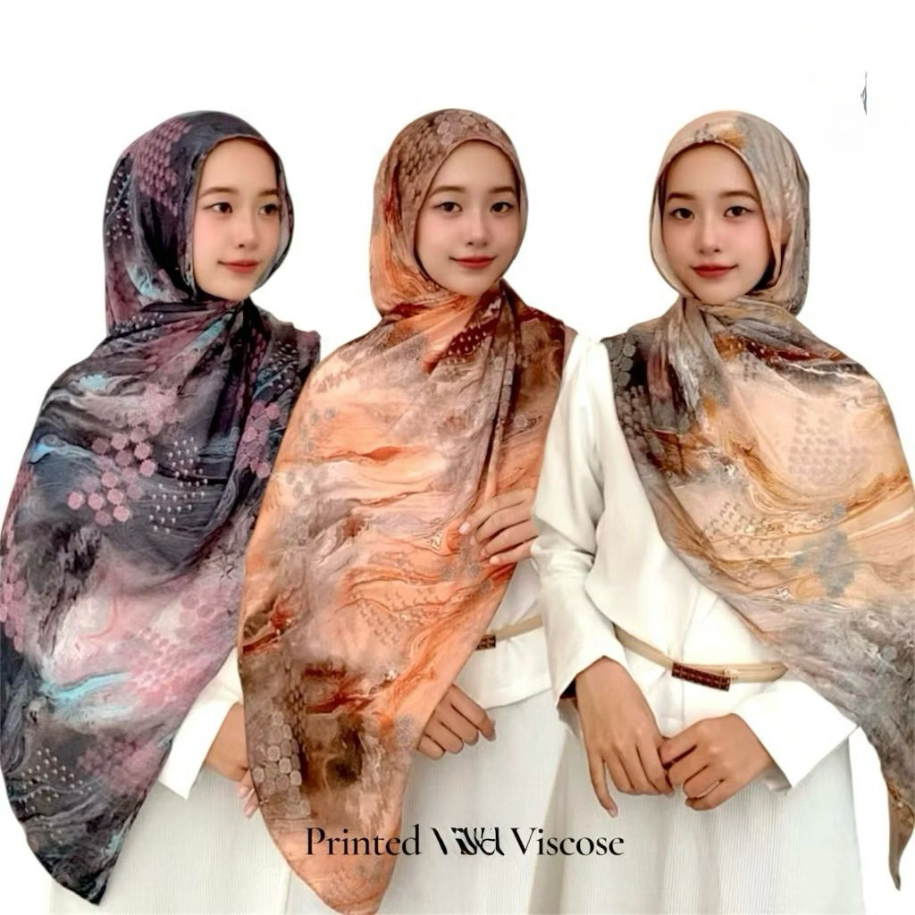 PASMINA VISCOSE BAMBO PREMIUM MOTIF