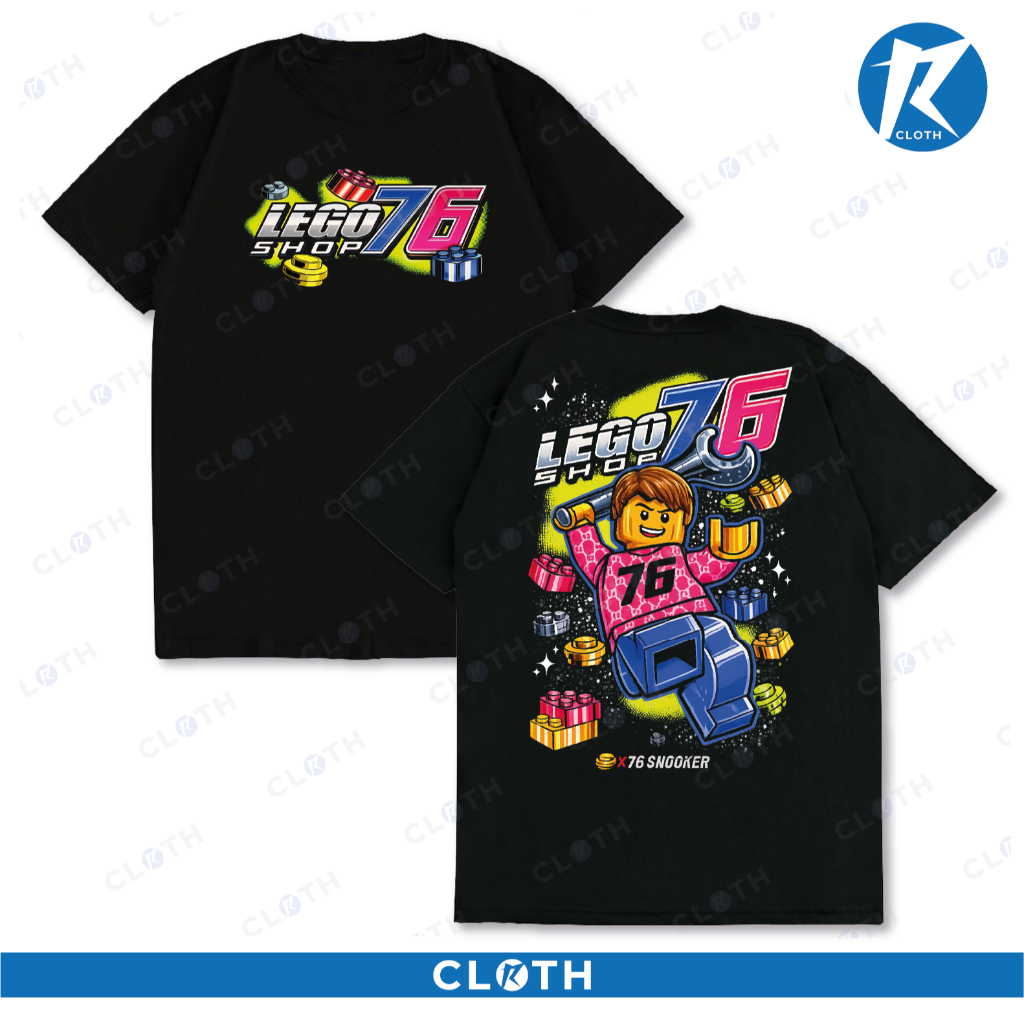 เสื้อยืด LEGO76 SHOP THAILAND RACING AUTOMOTIVE DRAG RACE V2 COMBED 24S