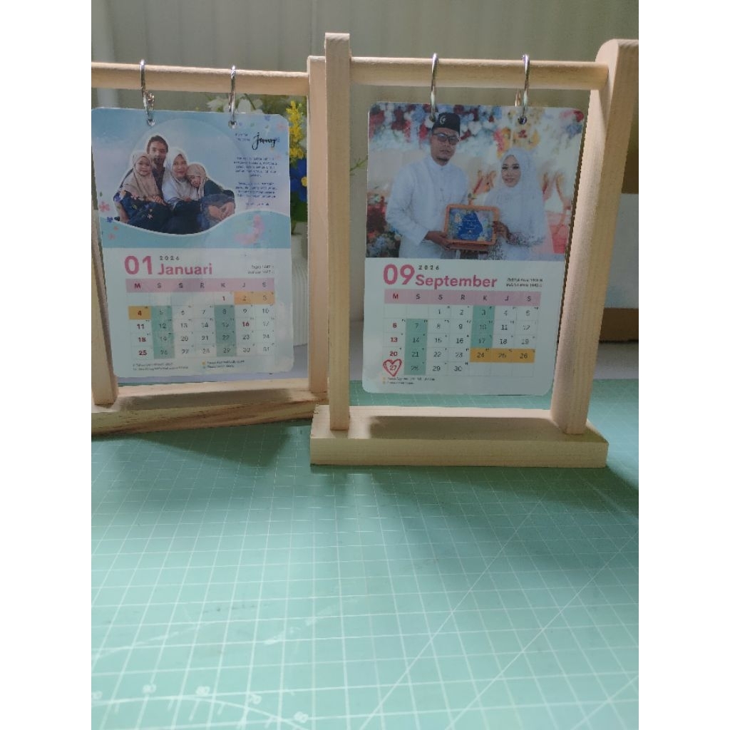 ปฏิทินตั้งโต๊ะแบบแขวน 2026 | ปฏิทินสุนทรียศาสตร์ | ปฏิทินอิสลาม