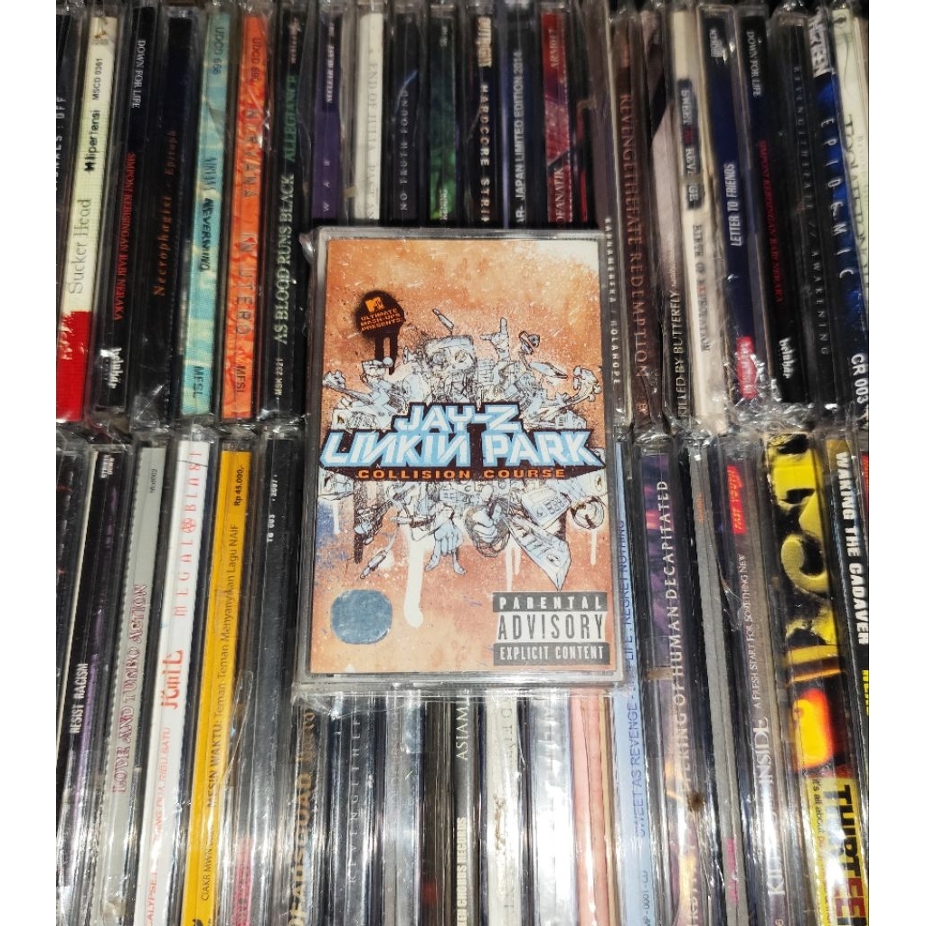 Linkin Park และ Jay-Z Cassette - Courseชน