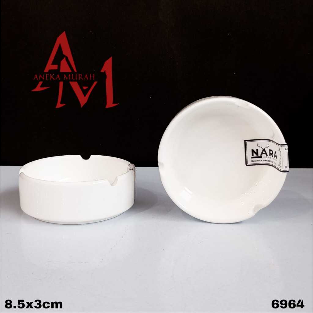 NARA ASHTRAY AOMORI 3.5" (6964) + ห่อฟองฟรี