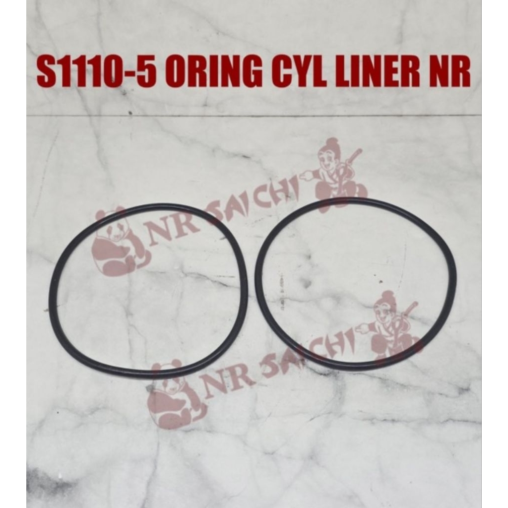 MESIN Oring Liner ยางสําหรับเครื่องยนต์ดีเซลที่น่าเบื่อ S1110 S1115 ZS1115