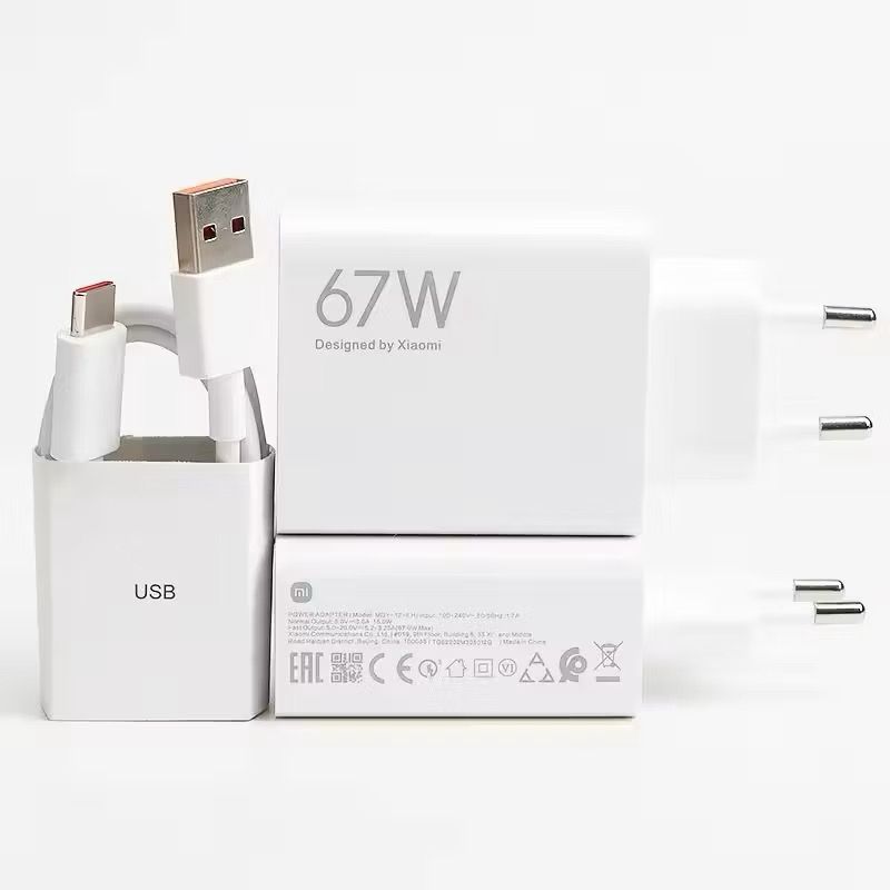 XIAOMI 67W TURBO Fast Charging Type C DA Charger160778