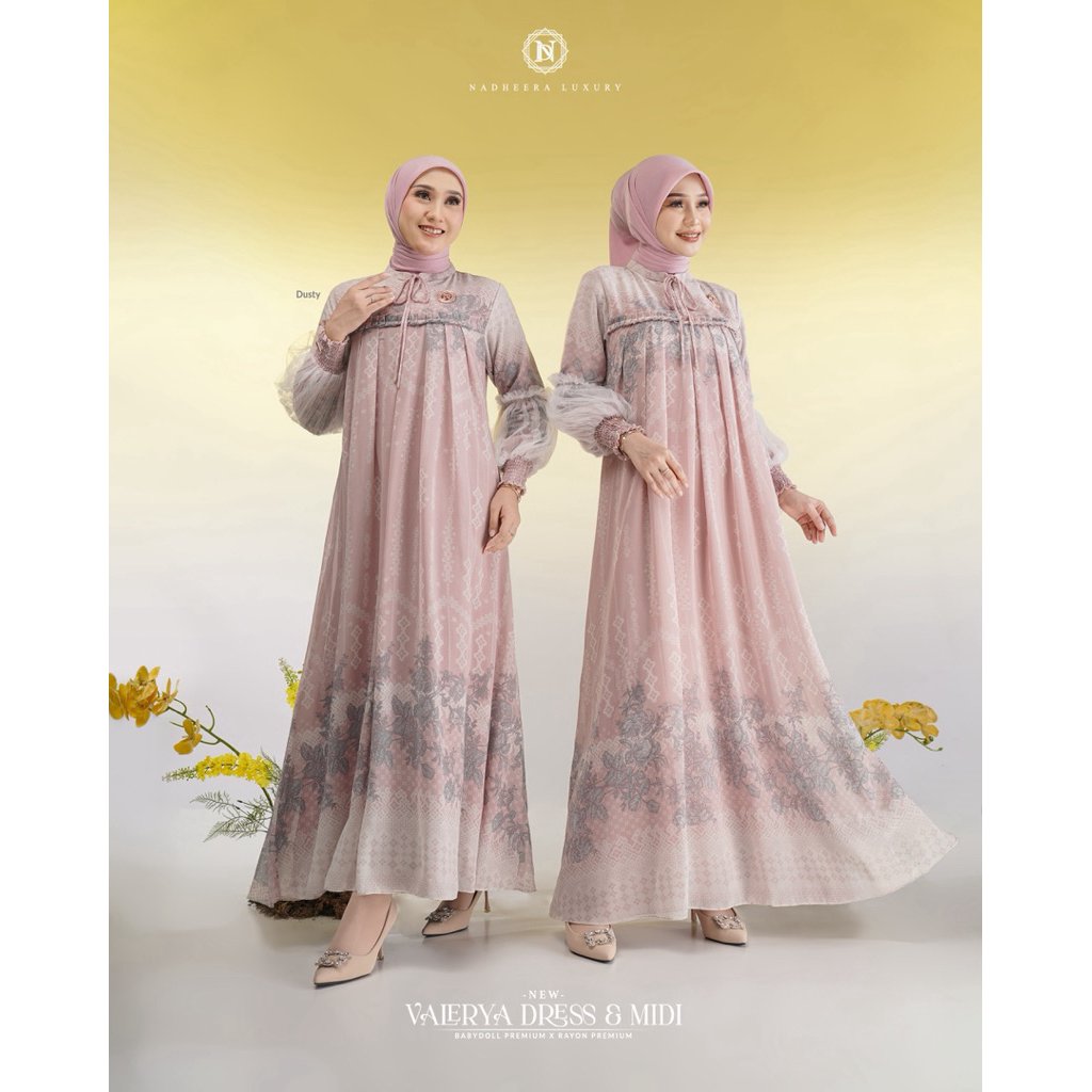 Valerya Midi & Dress โดย Nadheera Luxury Valerya Dress Nadheera Luxury Party Dress Nadheera Luxury C