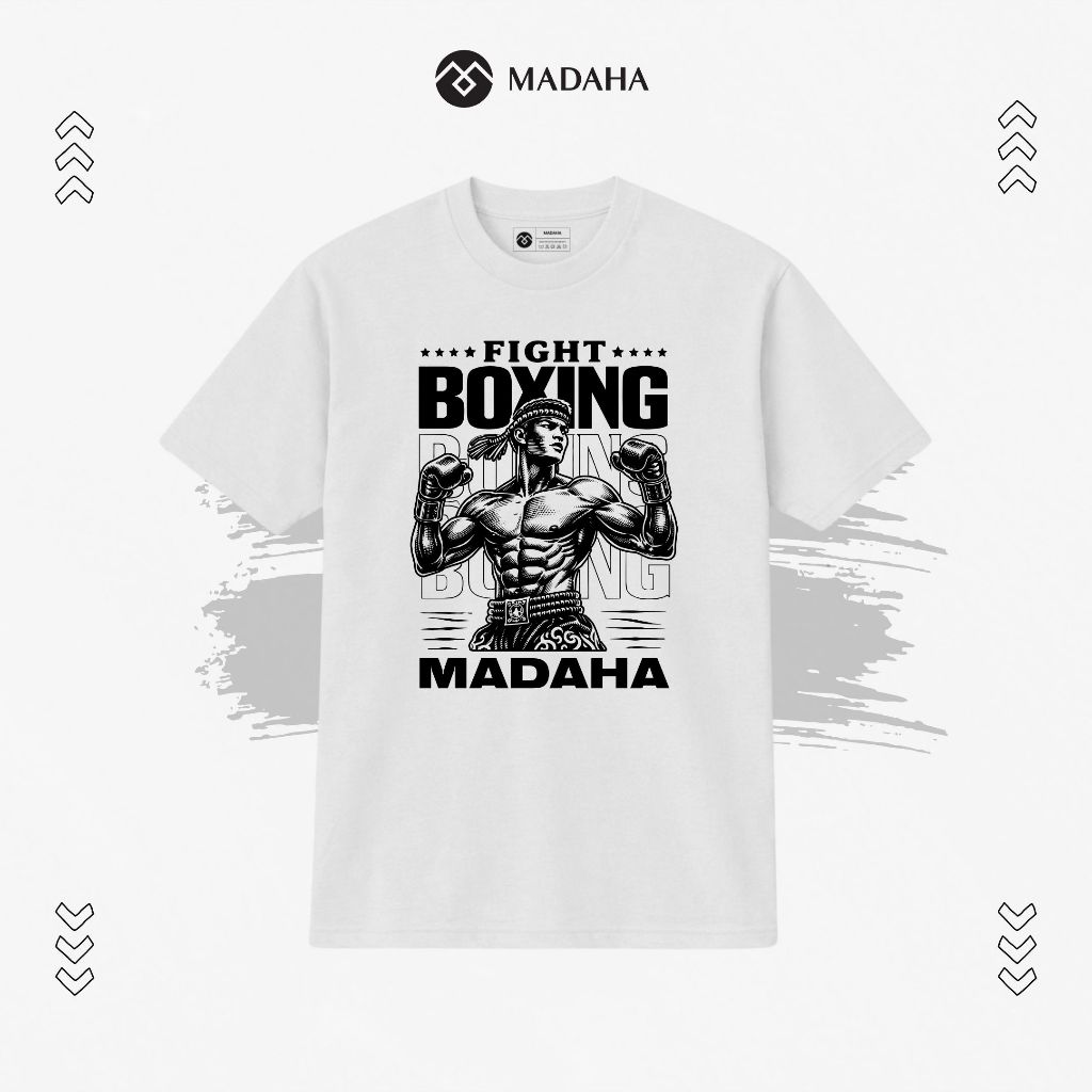 เสื้อยืด Madaha Kickboxing Iron Fist