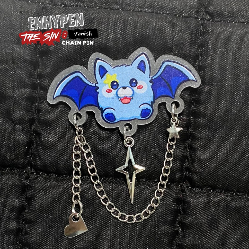 หมุดโซ่ Enhypen | Pin Enhypen | เข็มกลัด Enhypen | Fanmerch enhypen
