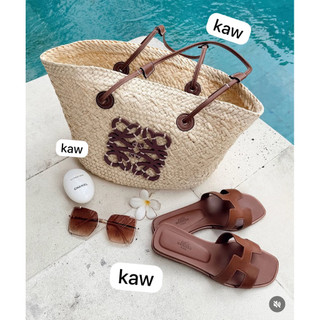 LOWY - TAS WANITA ANAGRAM BASKET PANTAI ROTAN ANYAM FASHION