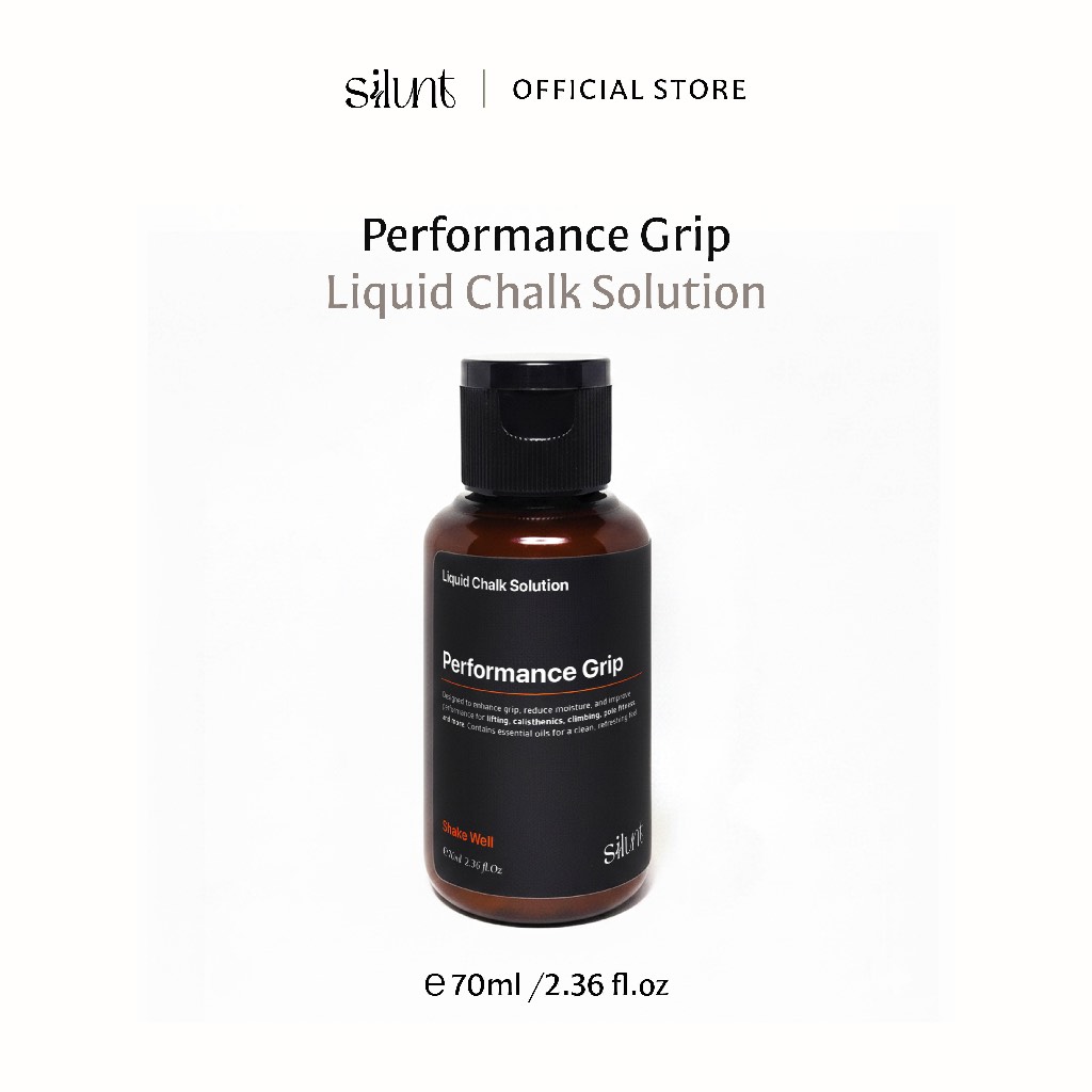 Liquid Chalk - Silunt Performance Grip 70ml, Liquid Chalk Magnesium Gym Weightlift Pull Up Deadlift