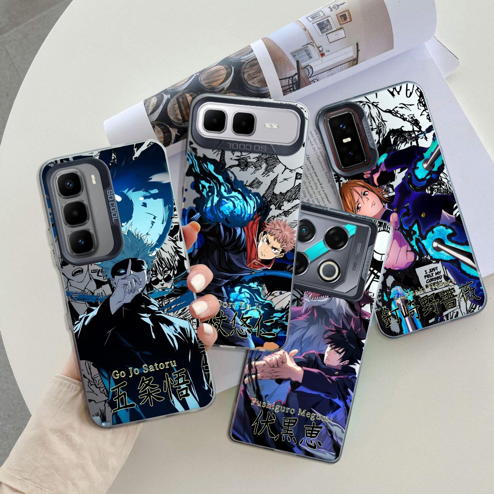 [X44] JJK Casing IMD INFINIX HOT 50 50i 60 60i 60PRO SMART 10 PLUS GT 20 PRO GT 30 PRO Case HOLOGRAM