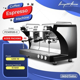 Mesin Kopi Espresso Espresso Machine Ferratti Ferro FCM3120C