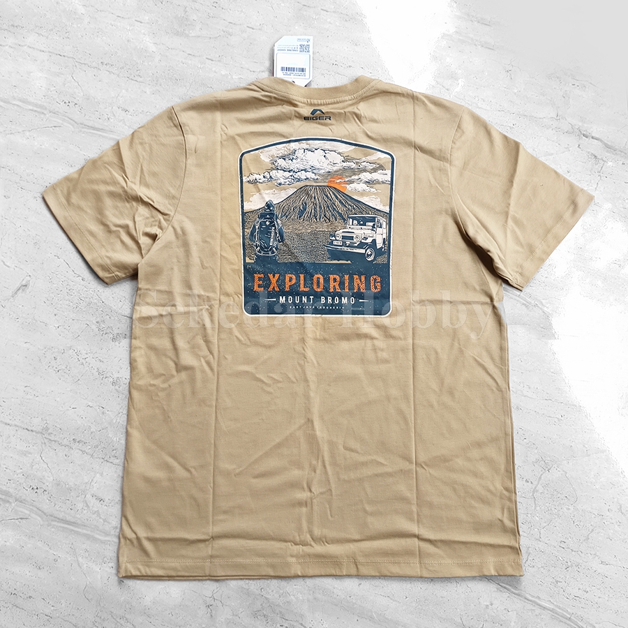 เสื้อยืด EIGER BROMO EXPLORER TAN