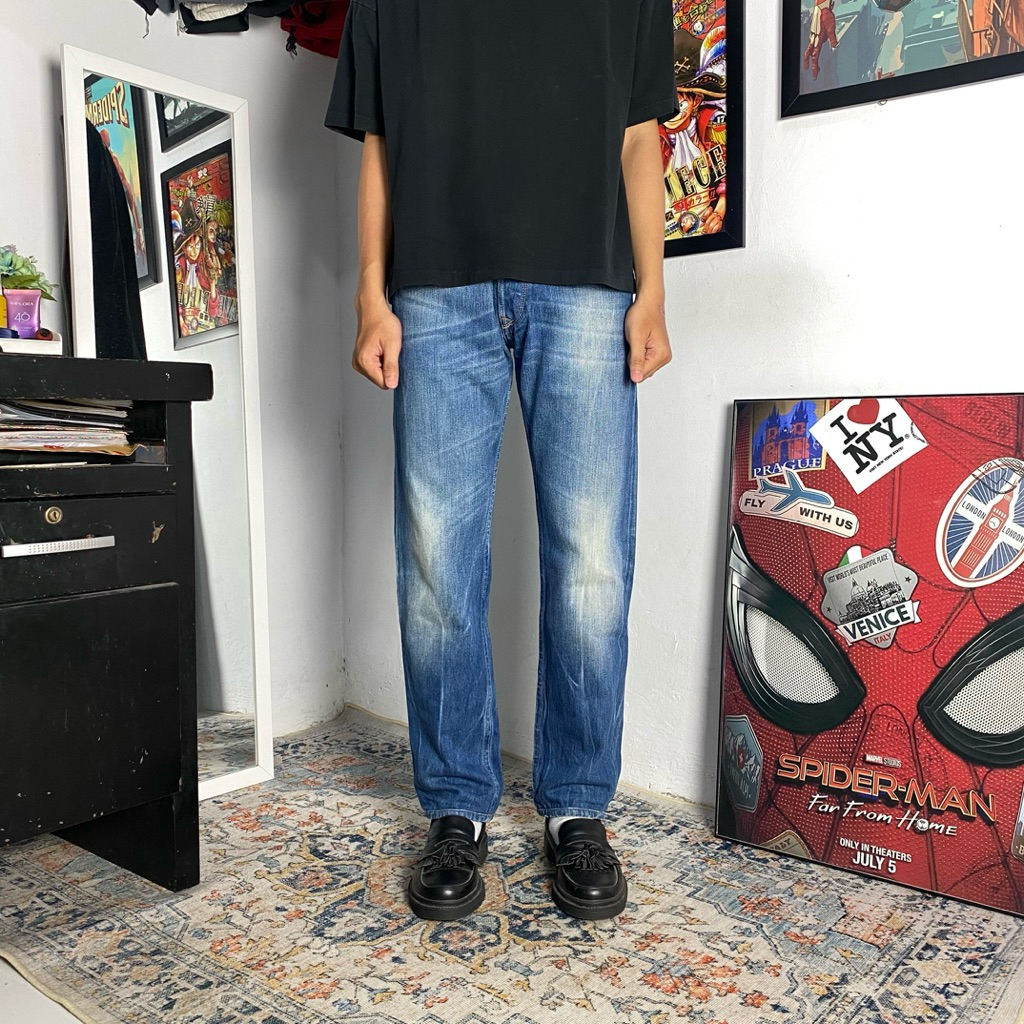 กางเกงยีนส์ DIESEL BLUE WASH