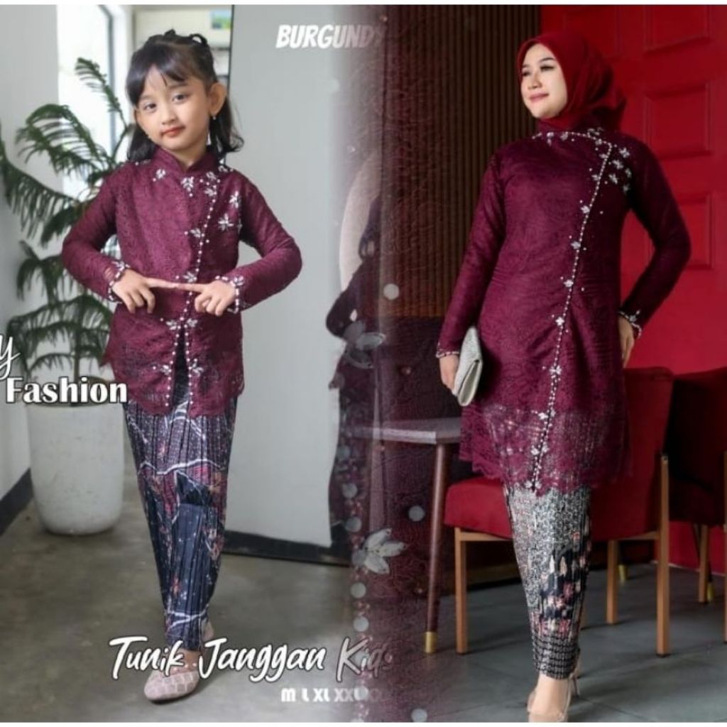 ใหม่คู่ Kebaya สําหรับเด็กและแม่ / Modern Kebaya / Modern Kebaya / Luxury Party Kebaya / Modern Keba