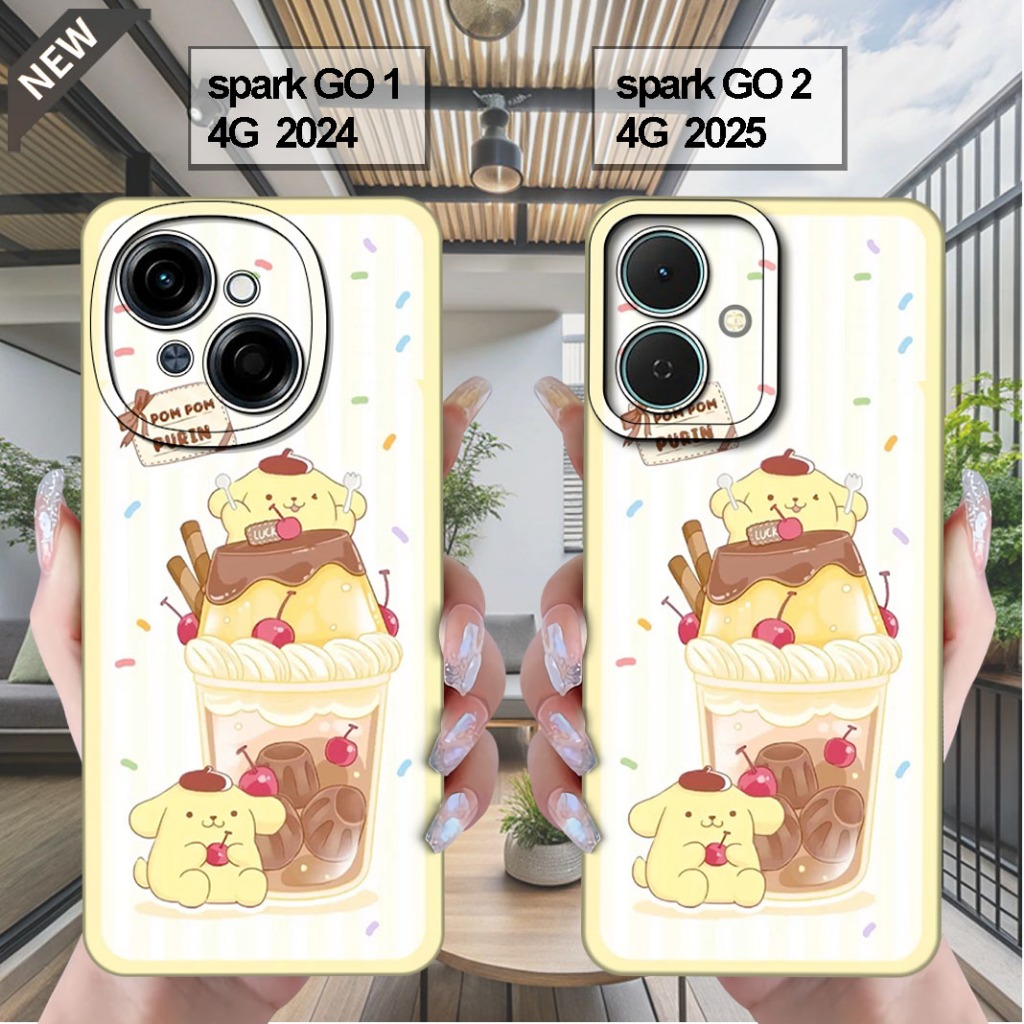 เคส TECNO SPARK GO 2 4G 2025 - เคส TECNO SPARK GO 1 4G 2024 - เคสซิลิโคนยืดหยุ่นสุดเท่