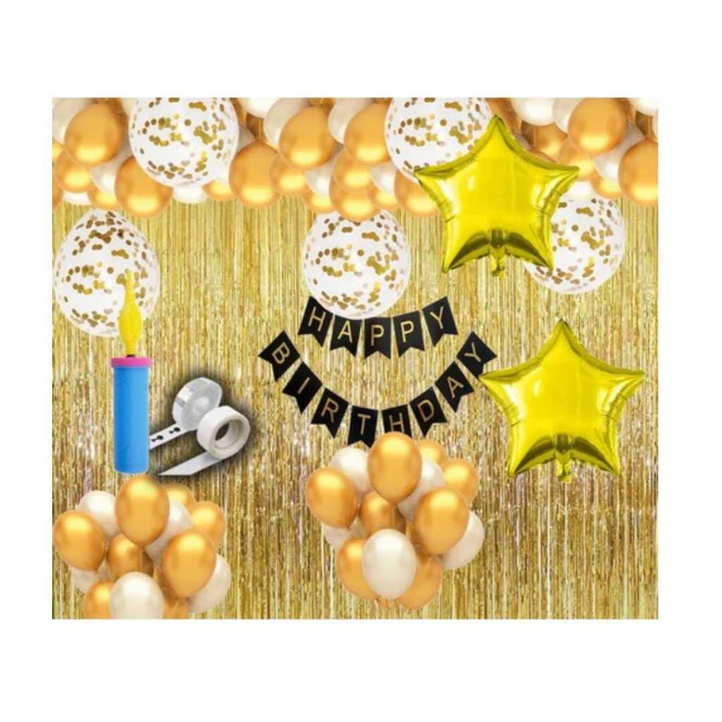 HBD BALLOONS SET/BIRTHDAY BALLOONS/HBD DECORTATIONS