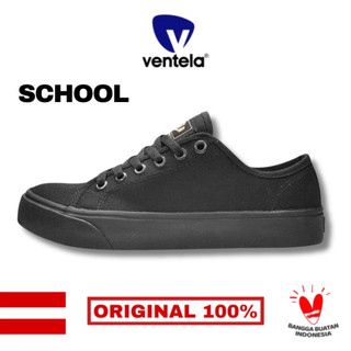 Ventela School Low All Black