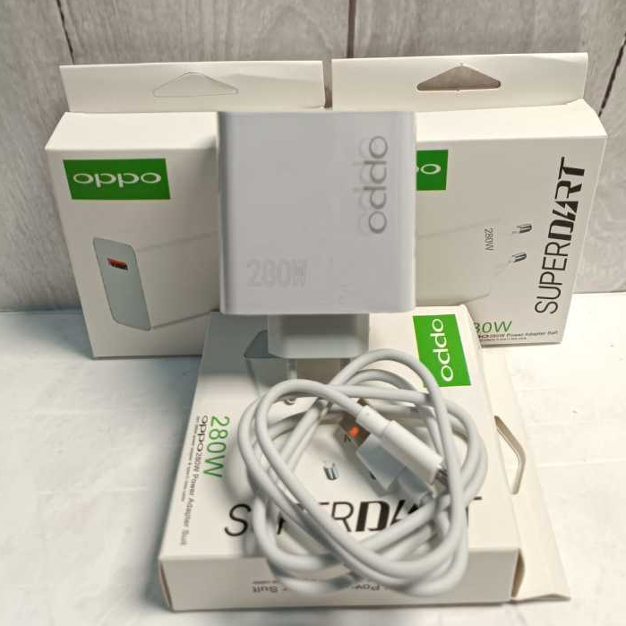 OPPO ORII 280W FAST CHARGING CHARGER / OPPO CHARGER 1 ชุด SUPER DART USB TYPE C MICRO