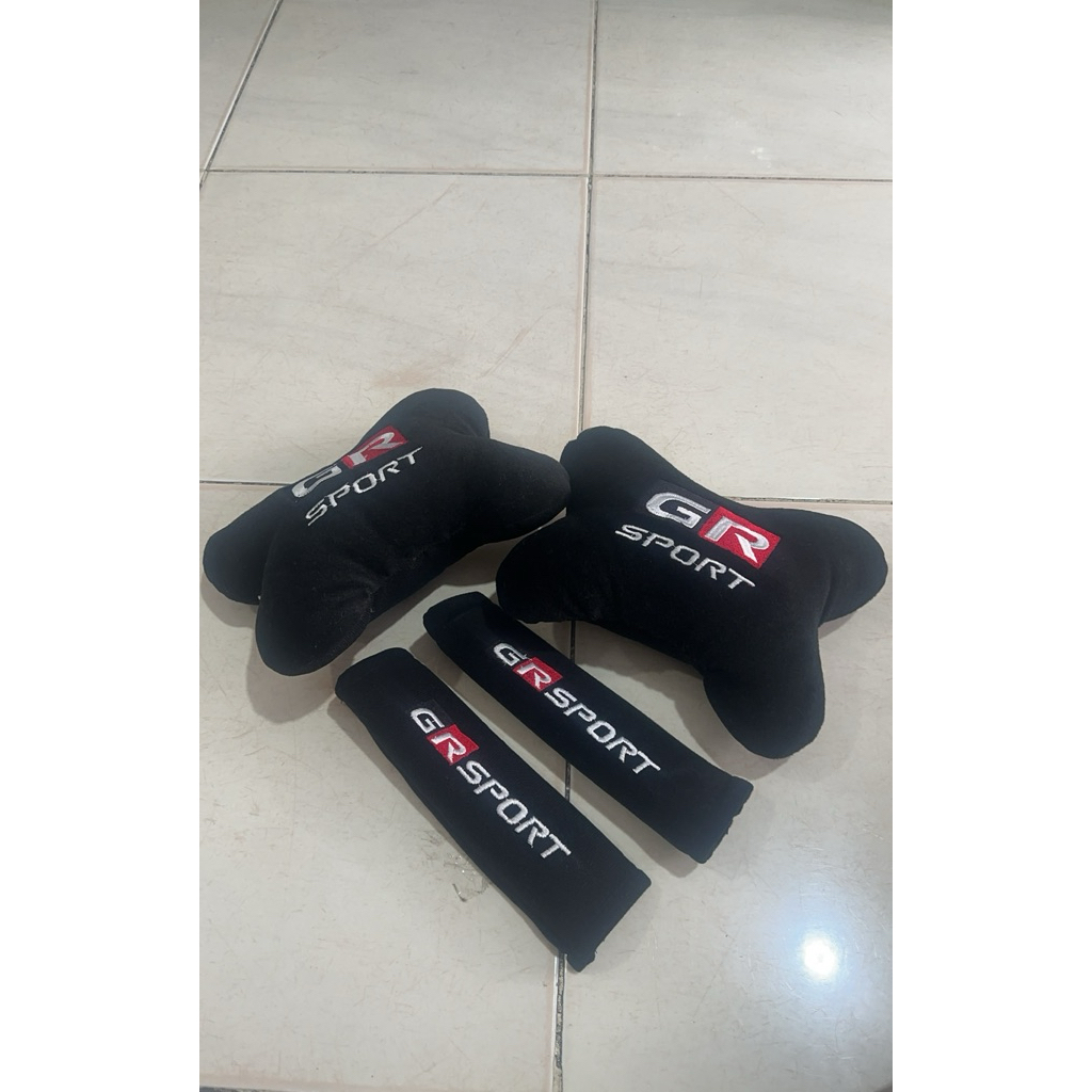 GR SPORT TOYOTA CAR PILLOW NECK SUPPORT TOYOTA GR SPORT / TRD MODEL หมอนรองคอ