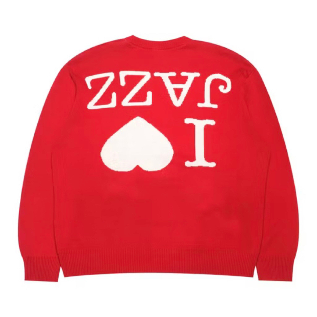 Morticia Red Thanksinsomnia Sweater (PLASTIC SEAL)