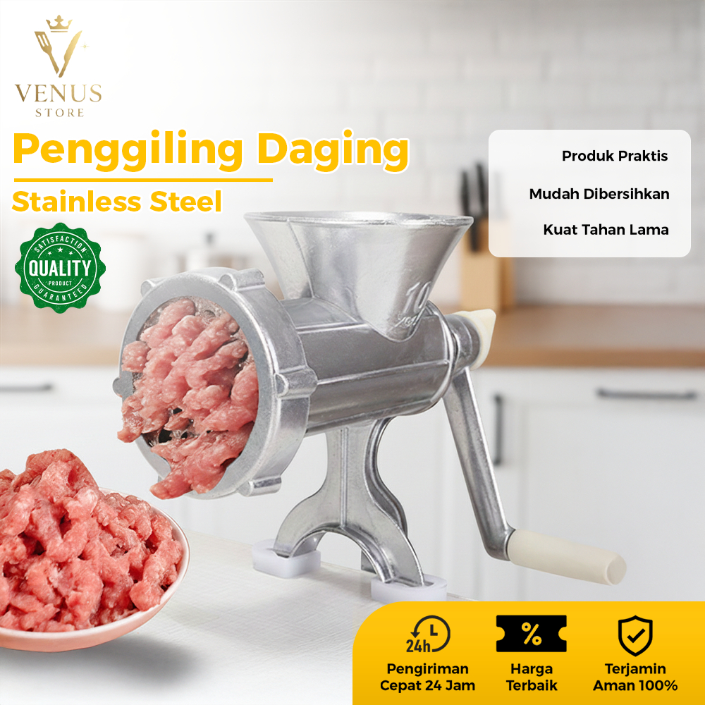 JCW-5 เครื่องบดเนื้อแบบแมนนวล เครื่องบดเครื่องเทศและถั่วอเนกประสงค์ JCW-B10 JCW-B12