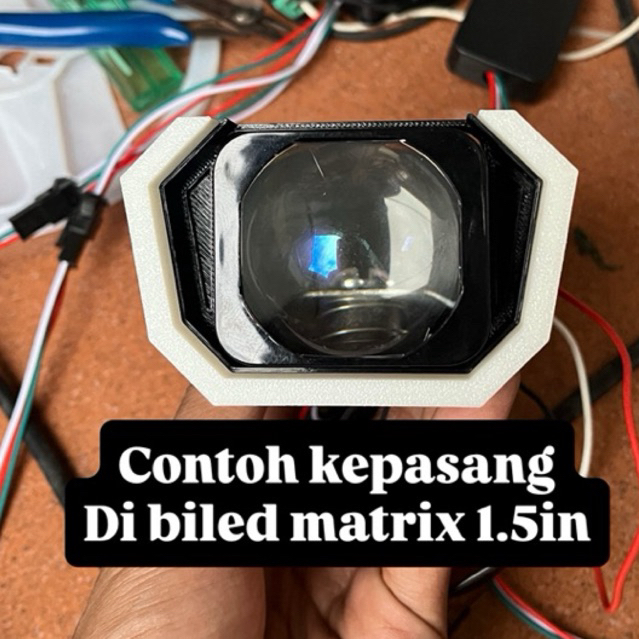 Shrod Casing Biild 1.5in Model U Series Matrix Projector BMW Sport x1 RGB