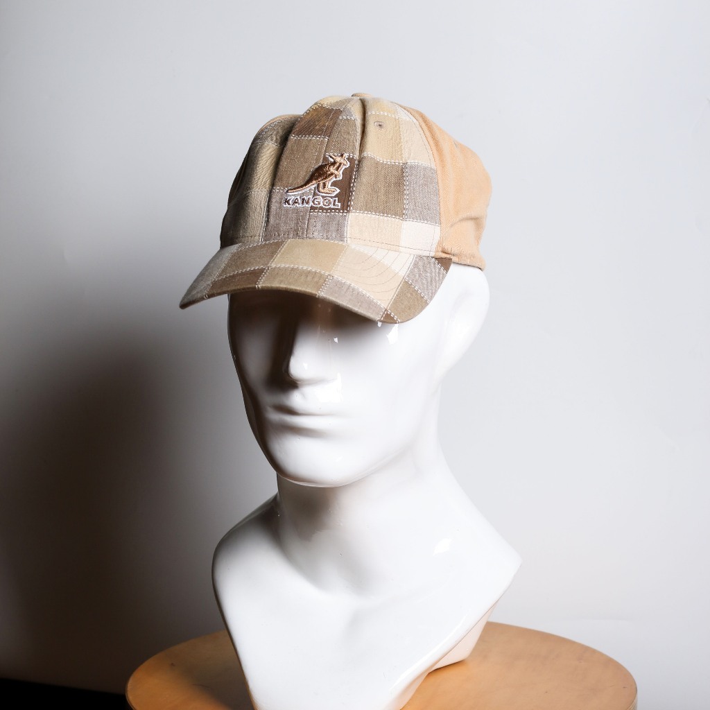 C.38 หมวกเบสบอล Kangol Block Check Flexfit