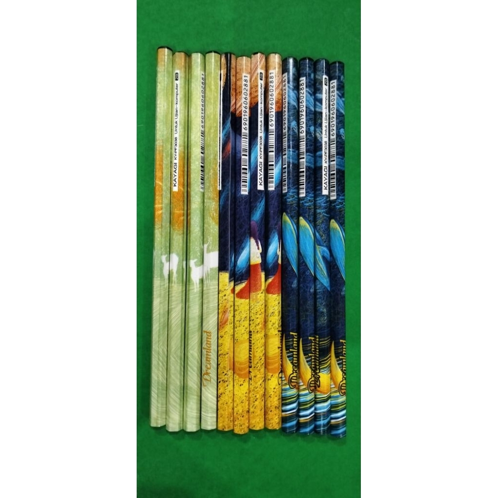 2B PENCIL KY-PF3038 KAYAGI ยี่ห้อ 2B PENCIL STATIONERY MOTIF PENCIL