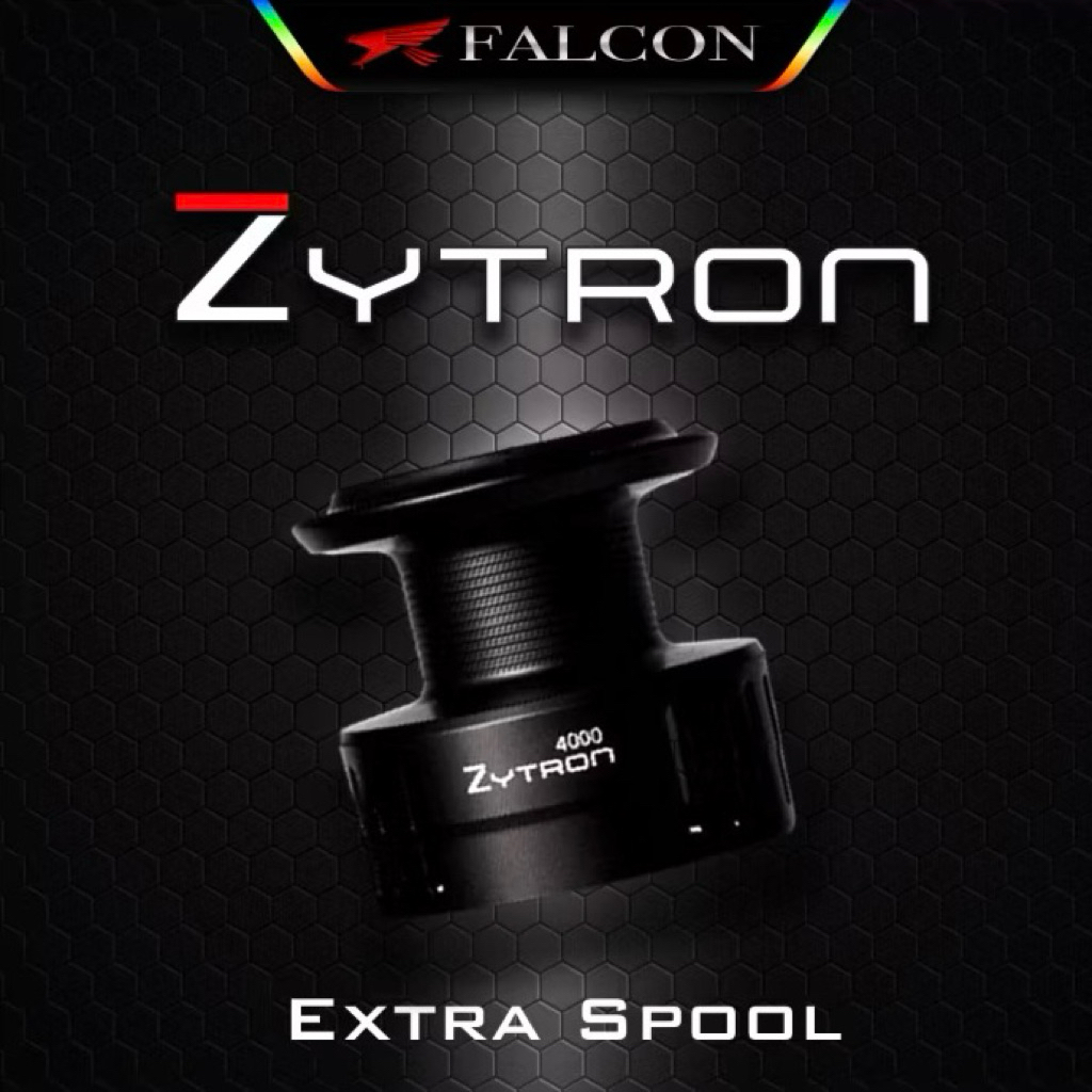 รอกตกปลา Falcon Zytron Extra Spool - แกนอลูมิเนียม CNC - อะไหล่เดิม