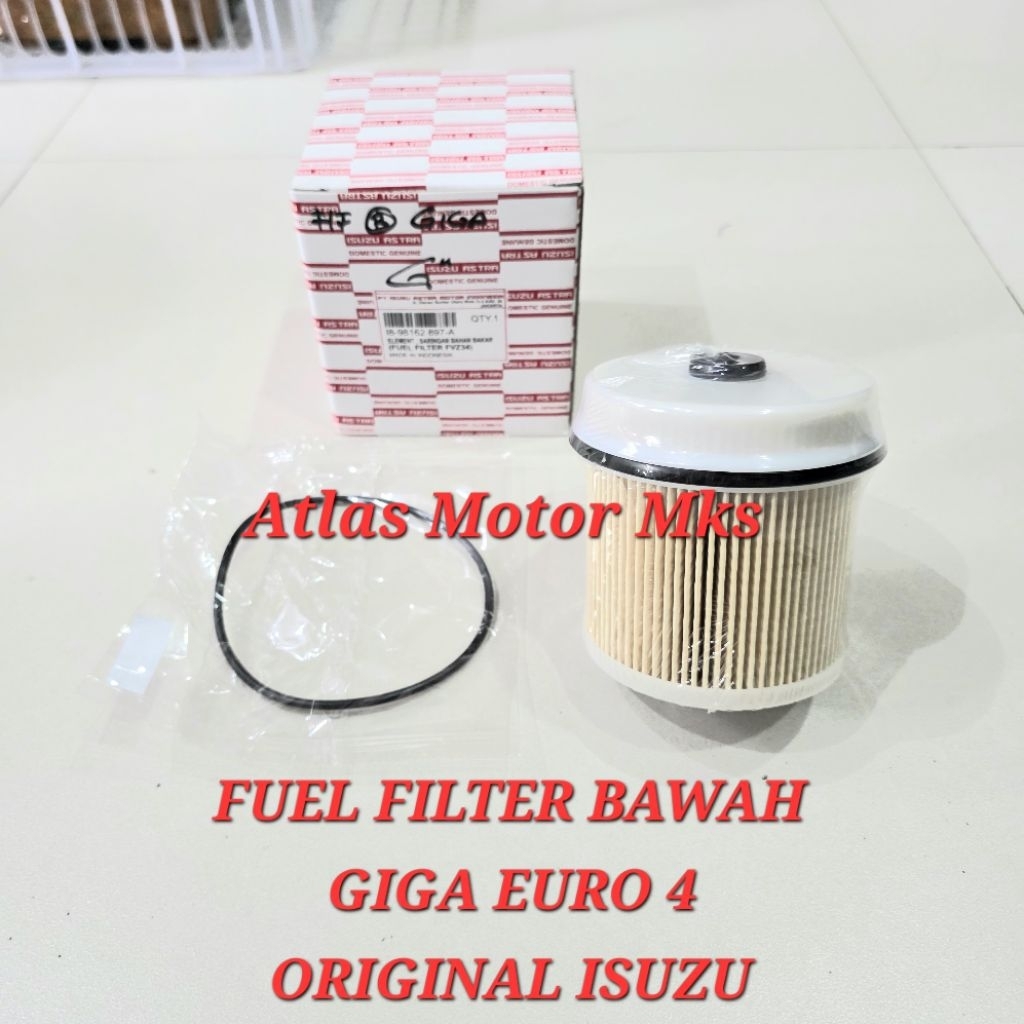 [1PC][ORIGINAL] FUEL FILTER LOWER DIESEL FILTER ISUZU GIGA EURO4 / NLR EURO 4 / NLR EURO 4 - ORIGINA