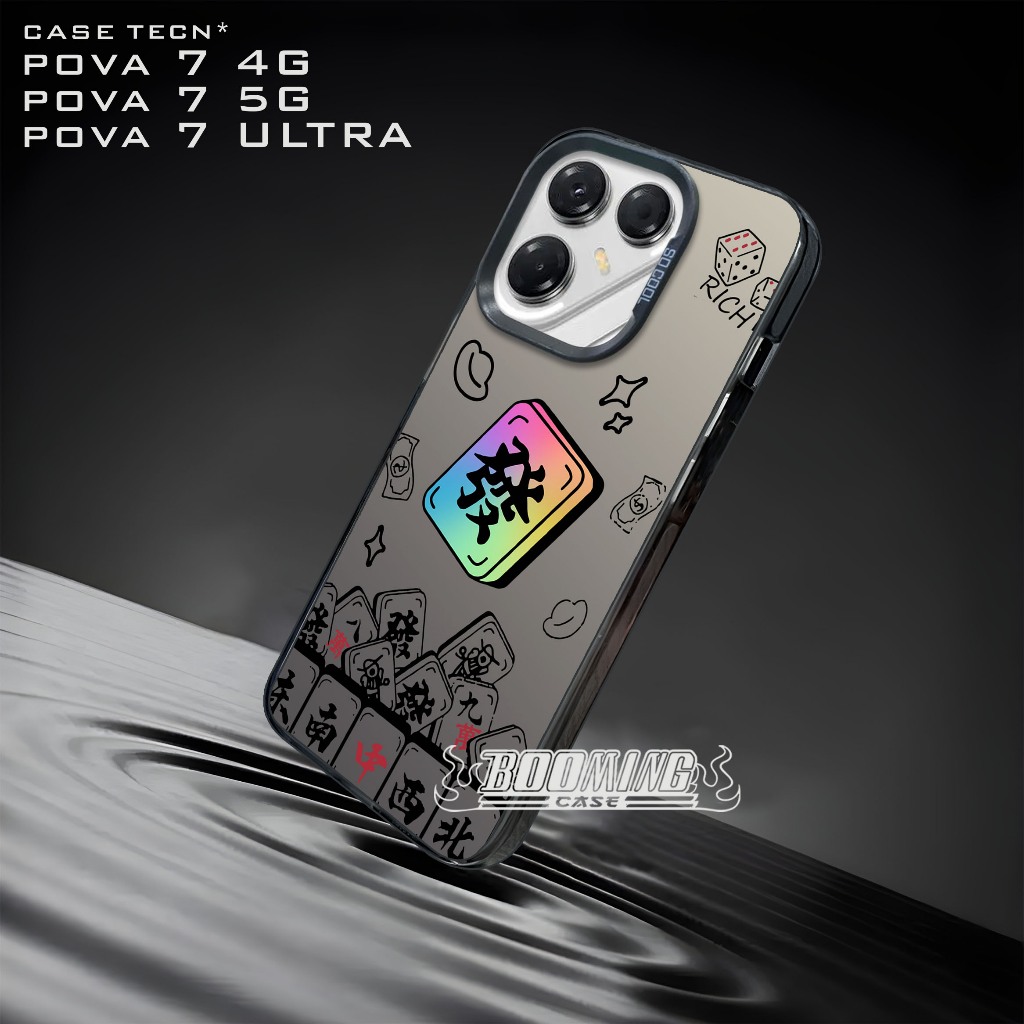 Tecno Pova 7 4G Case Pova 7 5G Pova 7 Ultra 5G Casing Tecno Premium Matte Softcase Hybrid IMD Plate 
