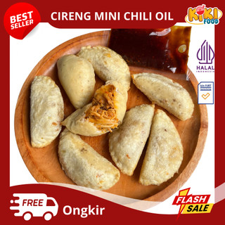 Cireng Mini Isi Ayam Suwir isi 8 Plus Chili Oil